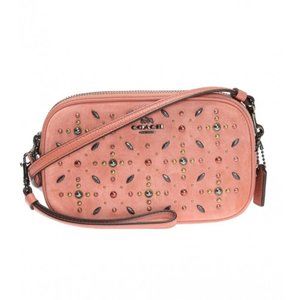 Coach Crossbody Clutch with Prairie Rivets